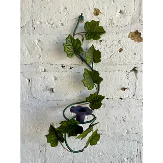 Candelabro Hojas De Hiedra Metálicos