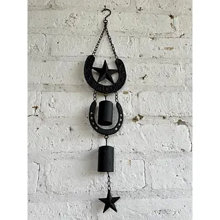 Móvil Welcome De Campanas Estrellas Y Herradura