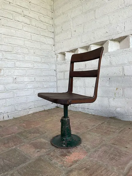 Silla Giratoria De Pupitre 1930