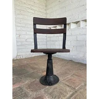 Silla Giratoria De Escuela 1930