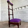 Reclinatorio Tapizado Y Torneado