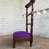 Reclinatorio Tapizado Y Torneado