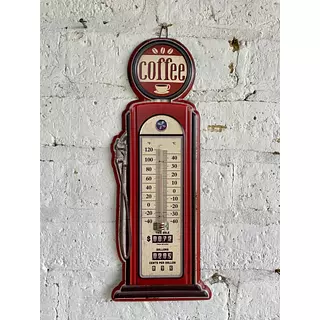 Termómetro De Pared Con Base Metálica