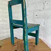 Silla Para Niños Vintage Azul - Colombia 1980