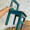 Silla Para Niños Vintage Azul - Colombia 1980