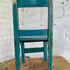 Silla Para Niños Vintage Azul - Colombia 1980