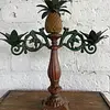 Candelabro Piña Con Espacio Para 3 Velas