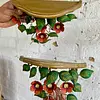 Repisas Con Flores Y Hojas Metálicas - 2000
