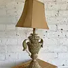 Lámpara De Mesa Jarrón Estilo Coralino - Usa 1990