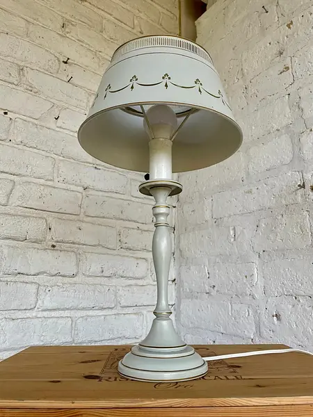 Lámpara Toleware - U.S.A. 1950
