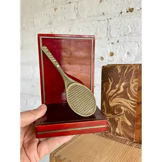 Tranca Libros Con Raquetas - U.S.A. 1980