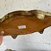 Bandeja De Metal Y Espejo Biselado - India 1960