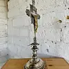 Crucifijo De Mesa Francés S Xix
