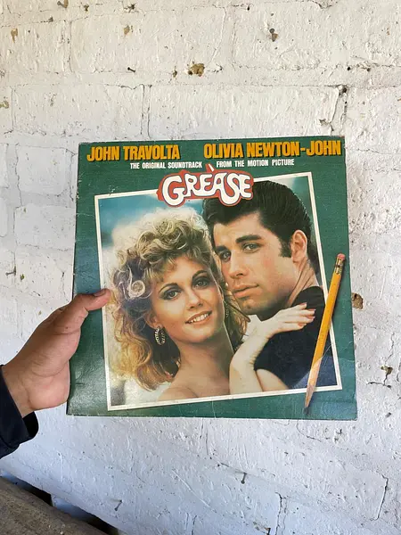 Discos X 2 Grease John Travolta Y Olivia Newton - U.S.A 1978
