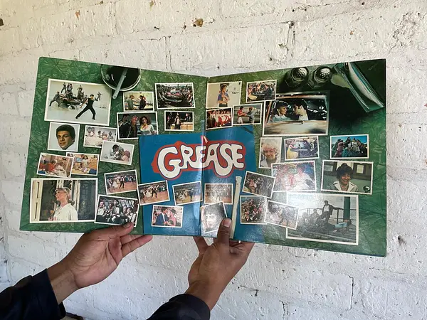 Discos X 2 Grease John Travolta Y Olivia Newton - U.S.A 1978