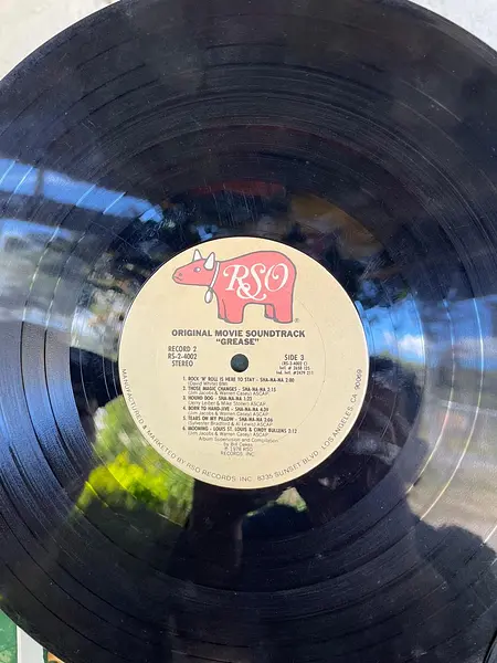 Discos X 2 Grease John Travolta Y Olivia Newton - U.S.A 1978