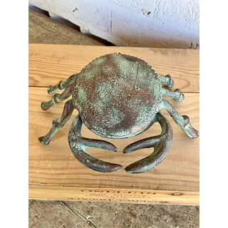 Caja Cangrejo En Hierro Fundido Bisagra Y Tapa