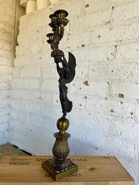 Candelabro Estilo Imperio - Francia 1890