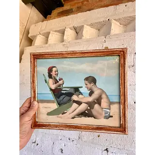 Fotografia Coloreada A Mano - U.S.A. 1920