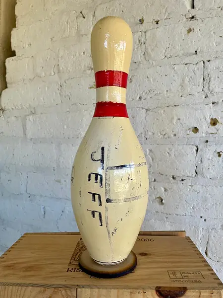 Botella O Pin Para El Juego De Bolos