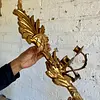 Candelabro Estilo Hollywod Regency 2 Velas - Italia 1960