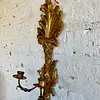 Candelabro Estilo Hollywod Regency 2 Velas - Italia 1960