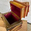 Caja Secretera De 6 Libros Apilados - Italia 1970