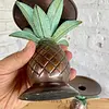 Pareja Candeleros Con Forma De Piña - India 1995