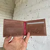 Billetera Plegable Rawlings En Cuero Natural - India 2020