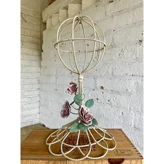 Soporte Perchero Exhibidor De Sombrero Shabby Chic