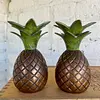Candelabros En Forma De Piña - India 1993