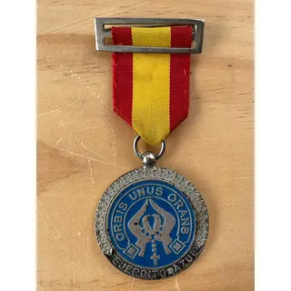 Medalla Ejército Azul Orbis Unus Orans - España 1950