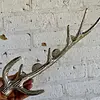Candelabro Metálico Cacho Venado Para 4 Velas