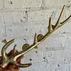 Candelabro Metálico Cacho Venado Para 4 Velas