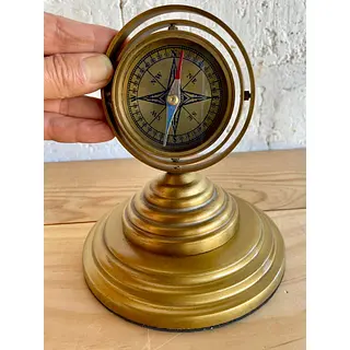 Brújula De Cardán Para Velero - 1940