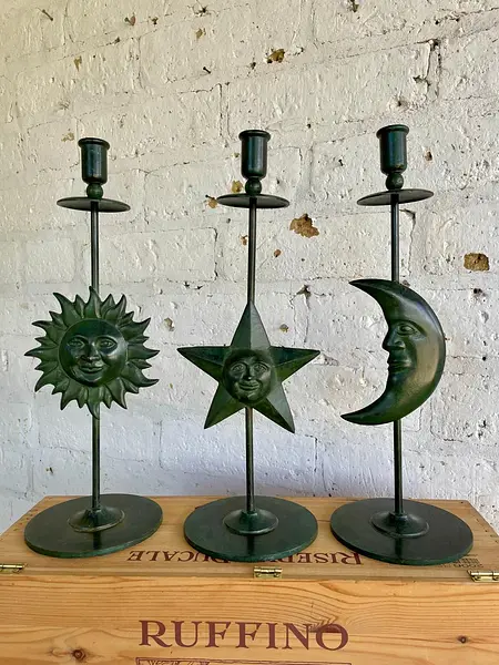 Candelabros Astros X 3