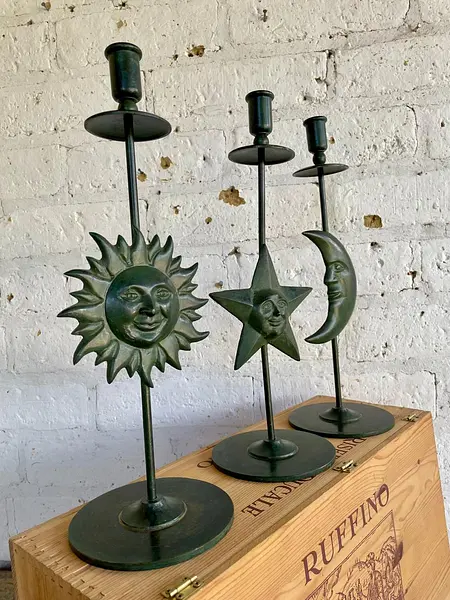 Candelabros Astros X 3