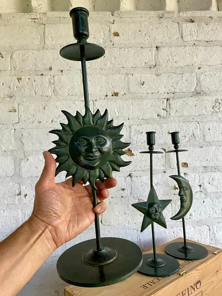 Candelabros Astros X 3