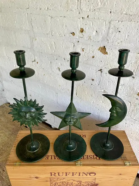 Candelabros Astros X 3