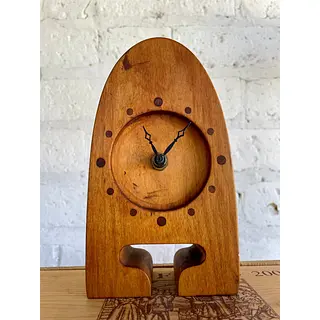 Reloj De Mesa Estilo Art Deco 1960
