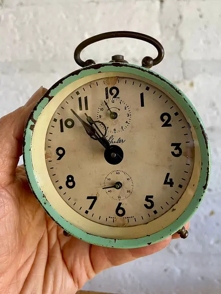 Revisar Reloj Despertador Schuler - Alemania 1950