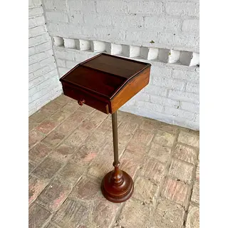 Atril Con Cajón De Cedro - Colombia 1960