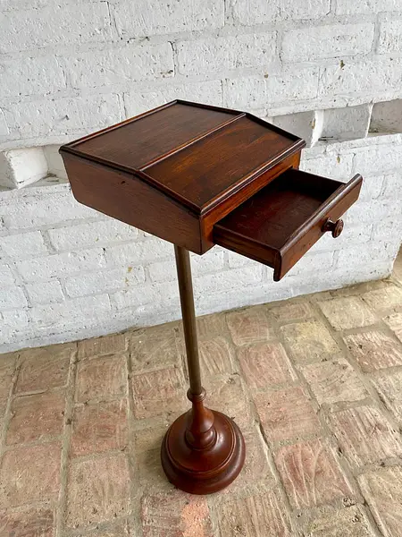 Atril Con Cajón De Cedro - Colombia 1960