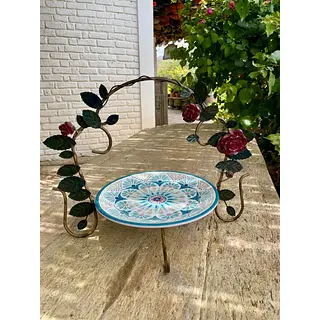 Soporte De Plato Metálico