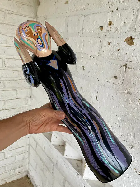Escultura Inflable "El Grito" Edvard Munch - Usa 1993