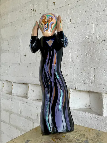 Escultura Inflable "El Grito" Edvard Munch - Usa 1993