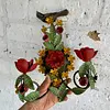 Aplique De Vela Para Colgar En La Pared Con Soporte Velas