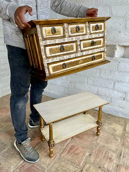 Cajonero Florentino Con Patas - Italia 1940