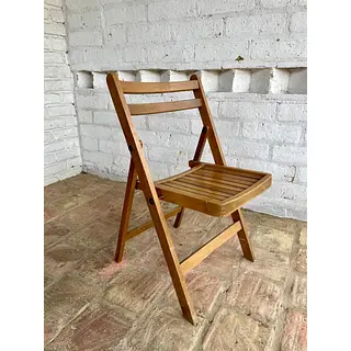 Silla Plegable Asiento Con Listones