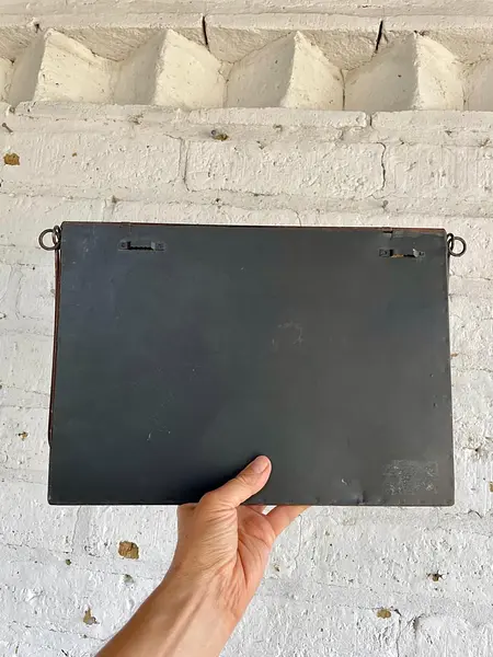 Buzón En Forma De Maleta Antigua - India 1985